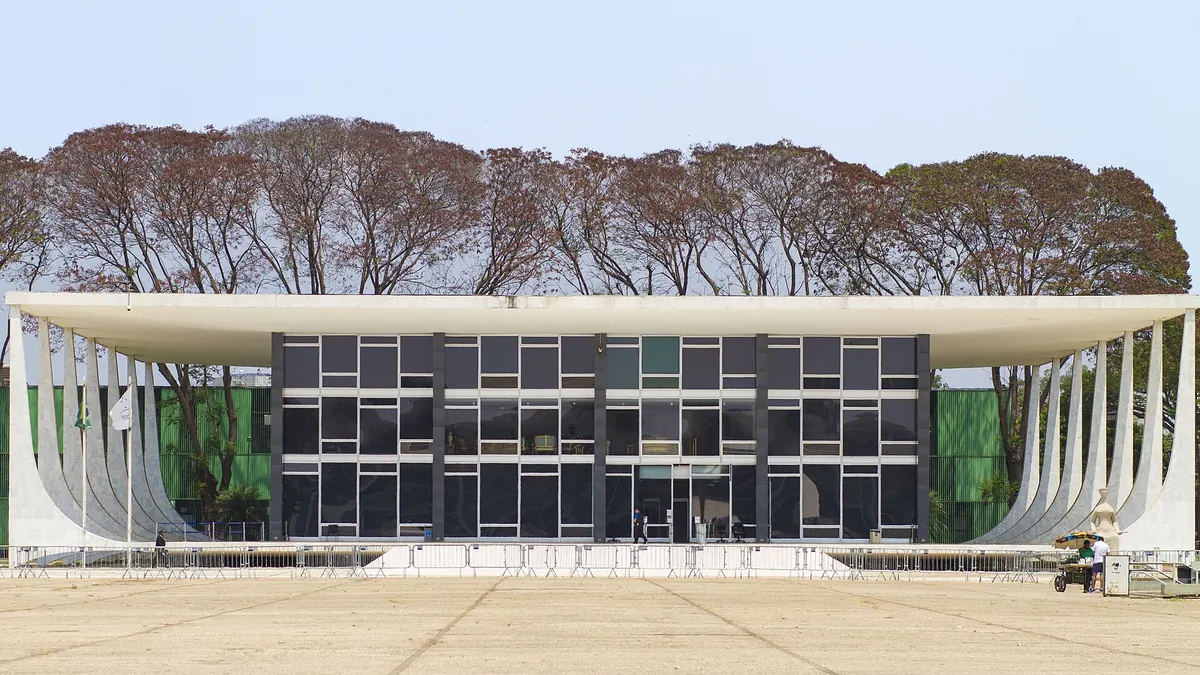 Sede do Supremo Tribunal Federal, em Brasília.